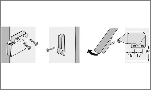 Push-to-open catch