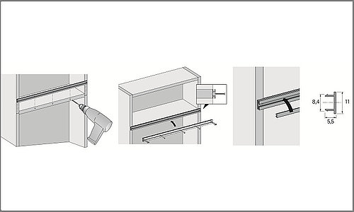 Runner and cover profiles